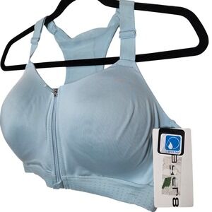 Layer8 light blue High Impact Sports Bra 38DD-40C/D NWT